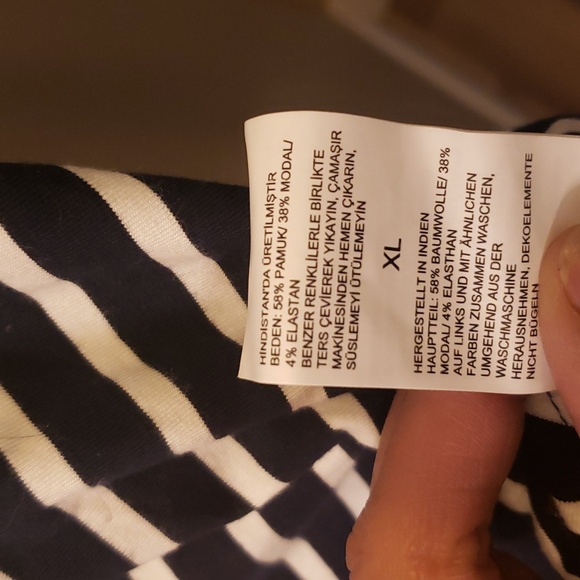 NWOT Nautica Women's Short Sleeve Top - Picture 6 of 6